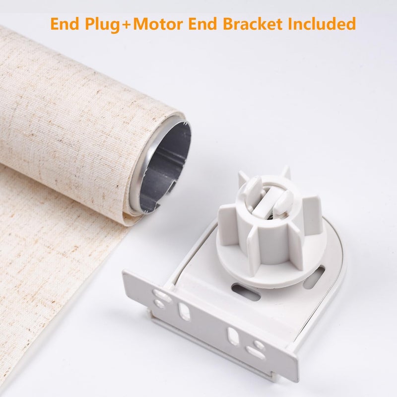 HUIYEETEX Blind Replacement Parts for 1.5”/38mm Shade Tube, Mounting Bracket for Blinds, Shade Brackets/Mounting - Image 4